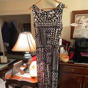Calvin Klein black and white jumpsuit  new never worn